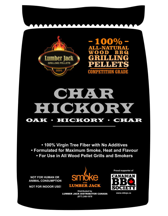 LumberJack Char Hickory Blend Pellets (20 lbs)