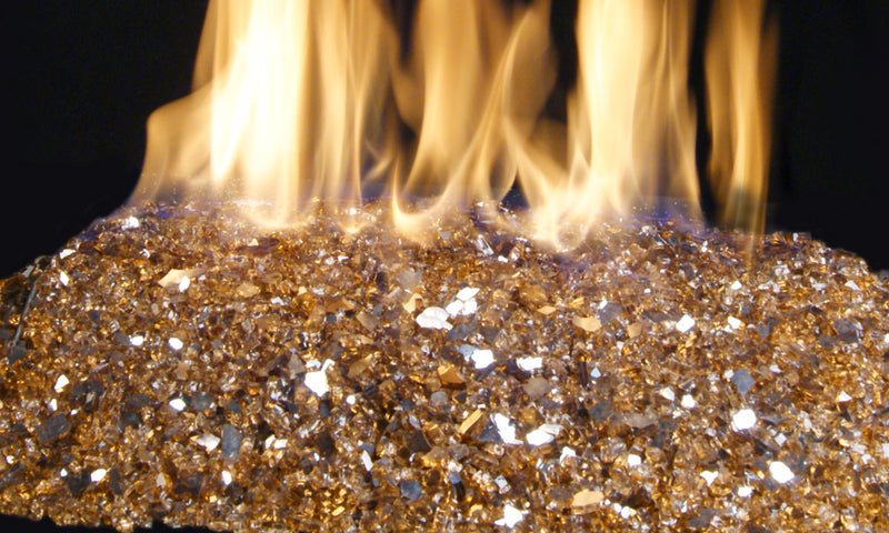 Fyre Glass 10lbs Copper Reflective