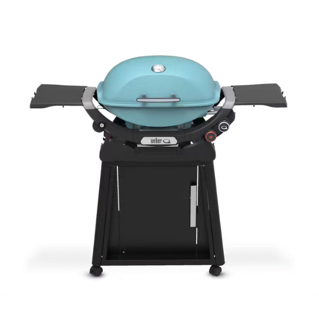 Weber Q2800N+ W/Stand Gas Grill Sky Blue (LP Only)