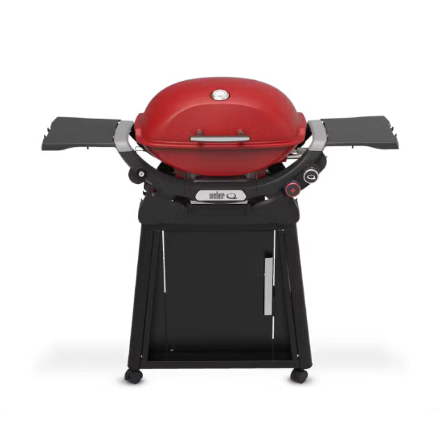 Weber Q2800N+ W/Stand Gas Grill Flame Red (LP Only)
