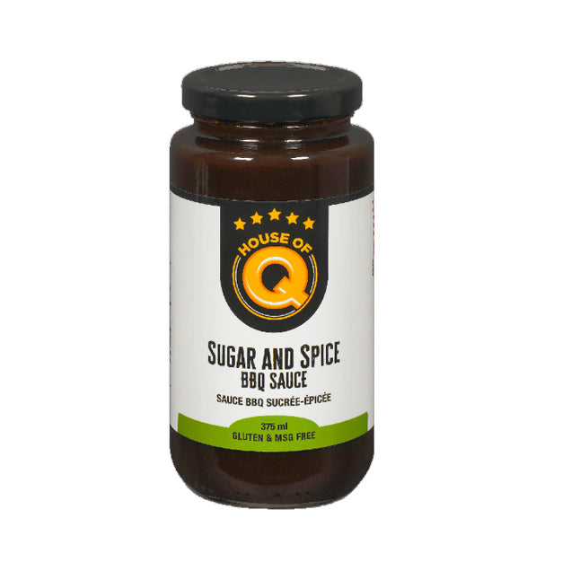 House Of Q Sugar & Spice BBQ Sauce 375ml