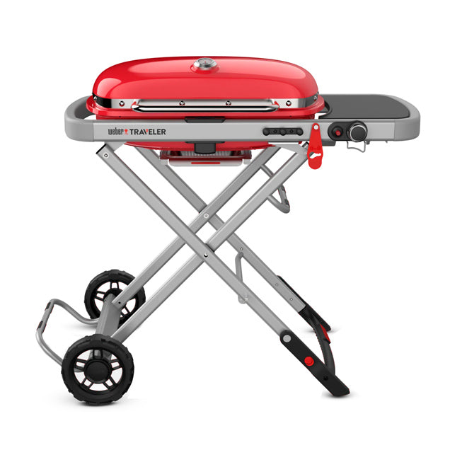 Weber Traveler® Gas Grill Red